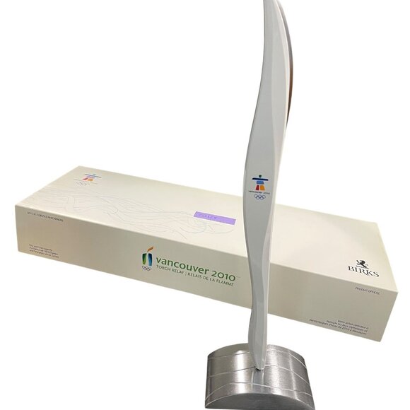 Olympic Torch Replica Birks Limited Edition Vancouver 2010 - Picture 2 of 11